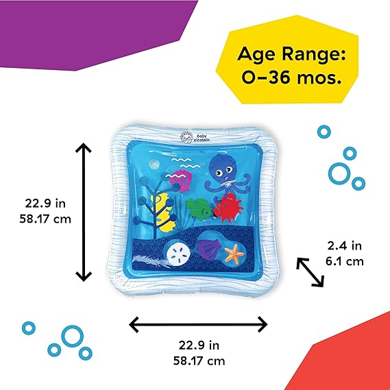 Baby Einstein Octopus Water Play Mat - Safety Fill Line OCEAN OF DISCOVERY